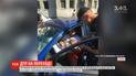 У Харкові авто збило жінку, протягнуло її на капоті й лише потім зупинилось