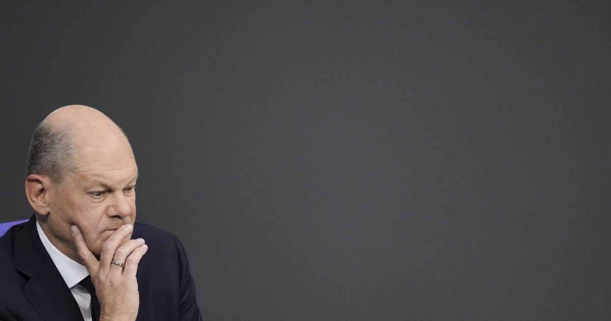 Канцлер Германии Олаф Шольц