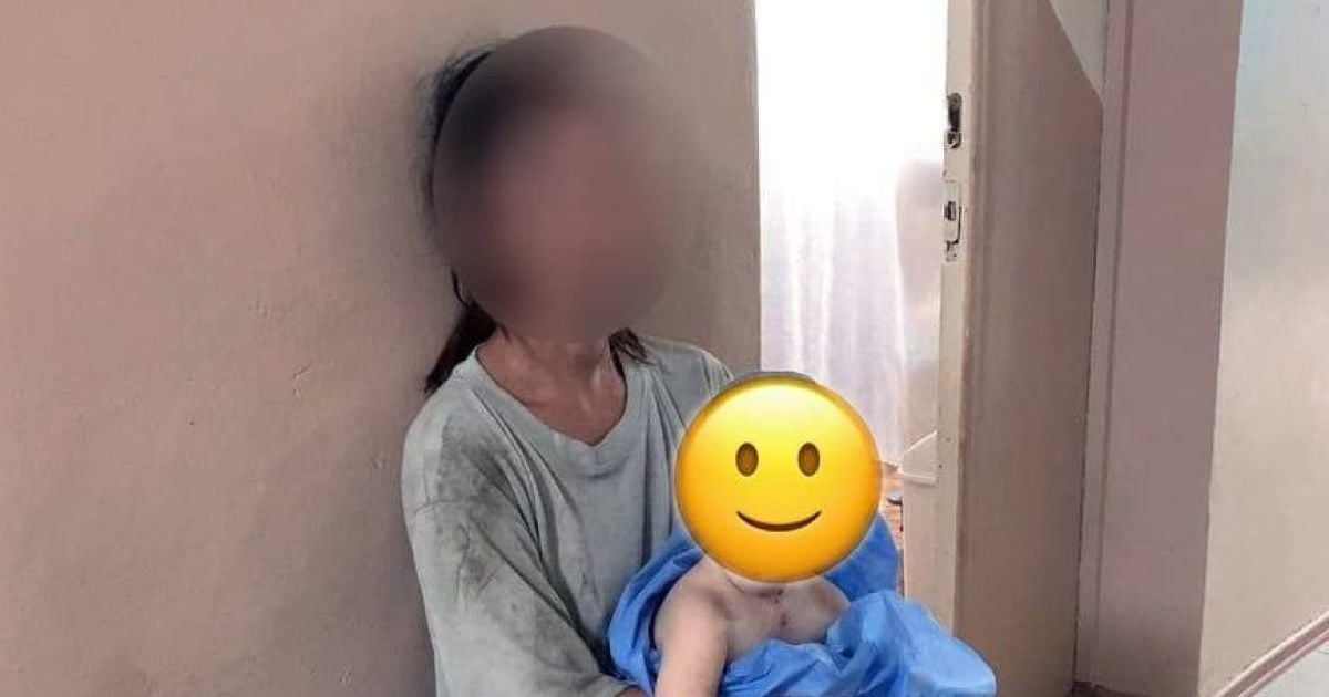 Була брудна і весь час падала: у Херсонській області п’яна матір возила немовля вулицею 