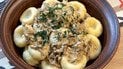 Картофельные палюшки с грибным соусом tiktok.com/@cook_with_me_at_home