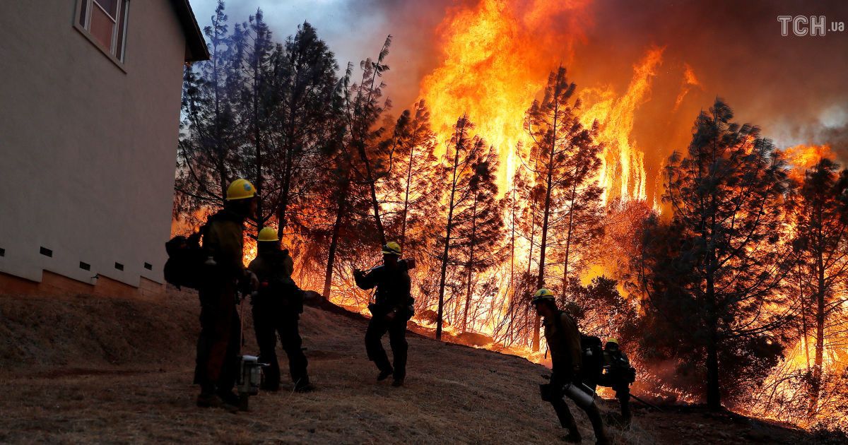 Постапокалипсис в Калифорнии. Дым от пожаров снизил температуру кое-где на 10 градусов