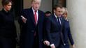 Дональд Трамп и Эммануэль Макрон