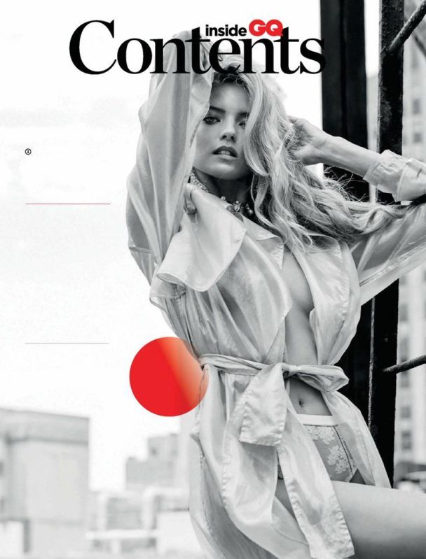 Марта Хант в фотосессии для GQ