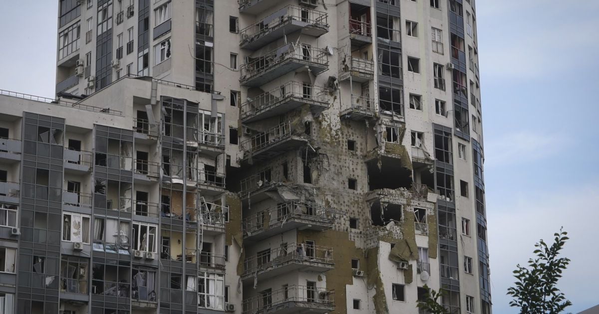 Наслідки російських ударів по Харкову.