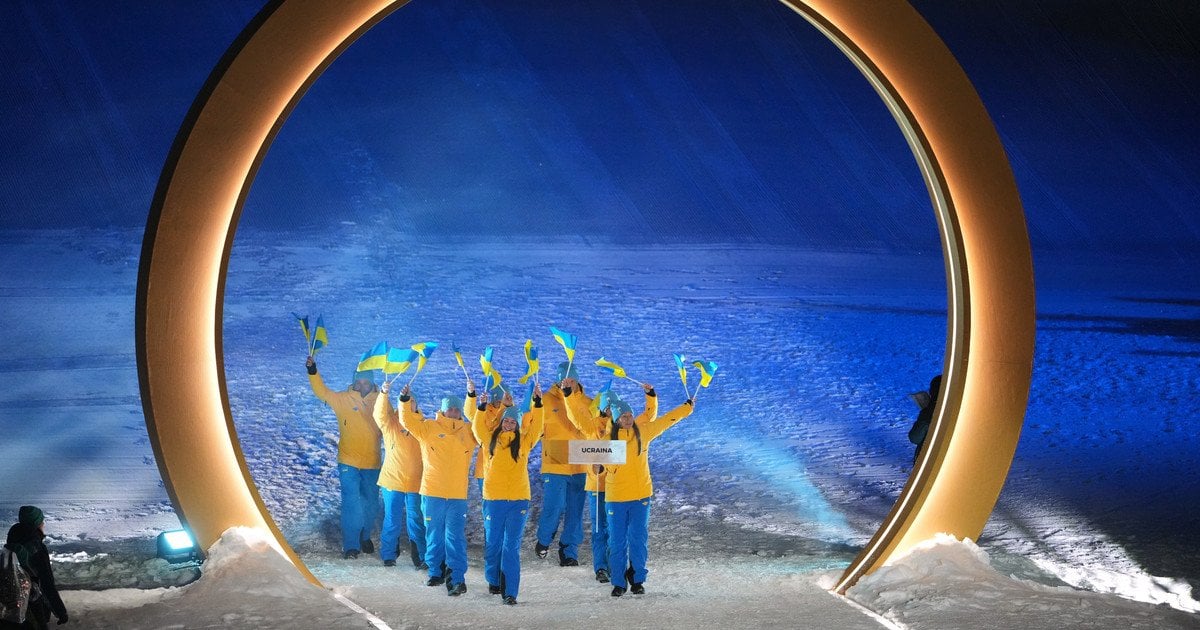 Збірна України на церемонії відкриття Олімпіади-2026