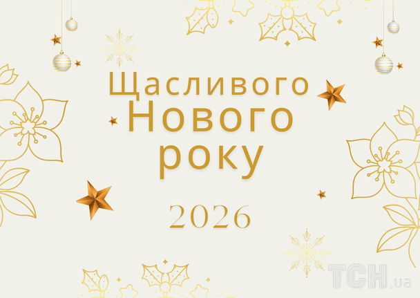 Привітання з Новим 2026 роком / © ТСН