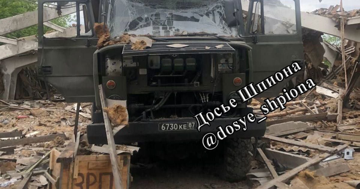 ЗСУ із HIMARS вуразили ЗРК С-400 "Тріумф" на Херсонщині. ФОТО: Досье Шпиона