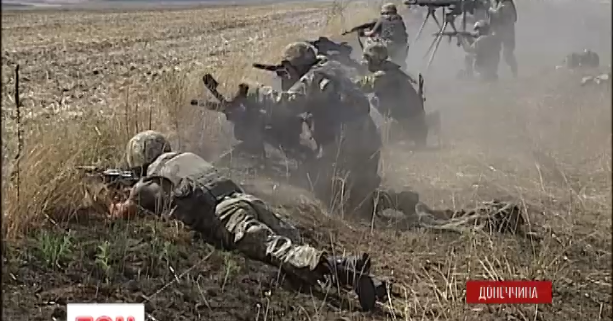 Под Мариуполем готовят новобранцев для передовой