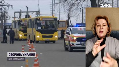 До Києва вивезли кілька сотень людей з Ірпеня, Бучі, Ворзеля (жестовою мовою)