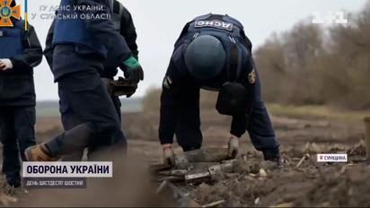 Земля на Сумщині нашпигована розтяжками, гранатами та мінами