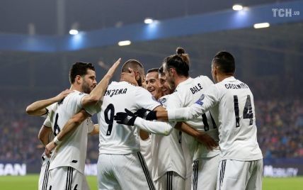 "Реал" разгромно победил в Чехии в поединке Лиги чемпионов