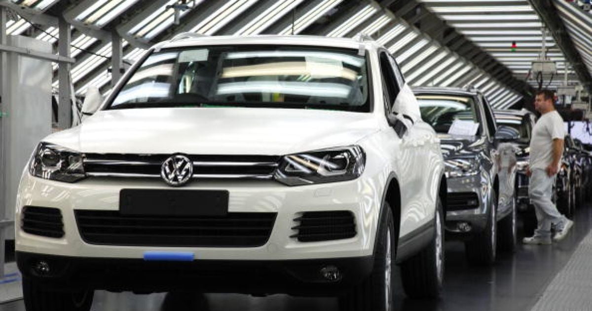 В России отравились сотни работников завода Volkswagen - СМИ