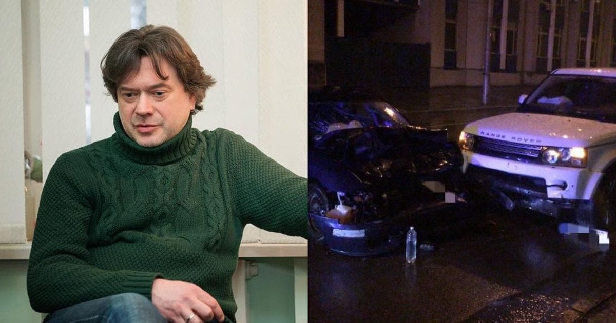 Остап Ступка скоїв ДТП