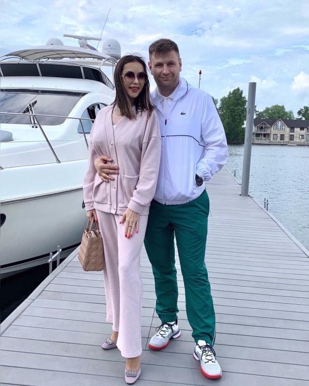 Наталья Валевская с бывшим мужем / © instagram.com/valevska_official