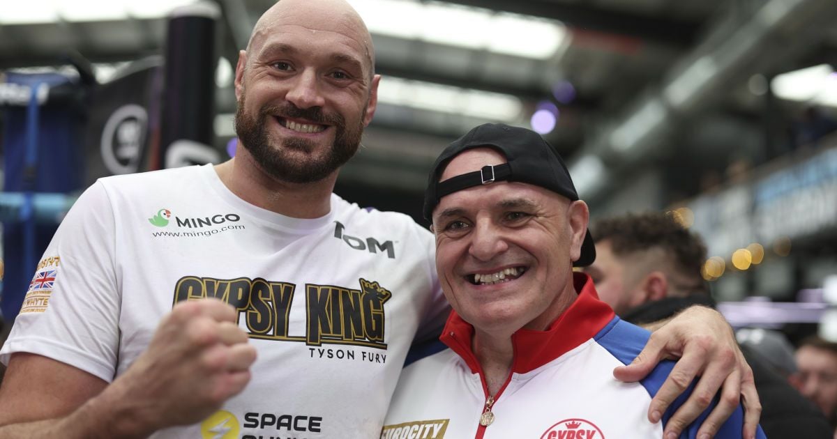 Тайсон Ф'юрі та його батько Джон Ф'юрі