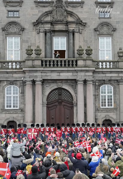 Фредерік X став новим королем Данії на церемонії, що відбулася на балконі палацу Крістіансборг / © Associated Press