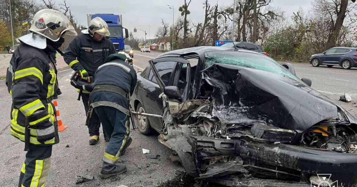 В Винницкой области в результате ДТП погиб человек Фото: ГСЧС