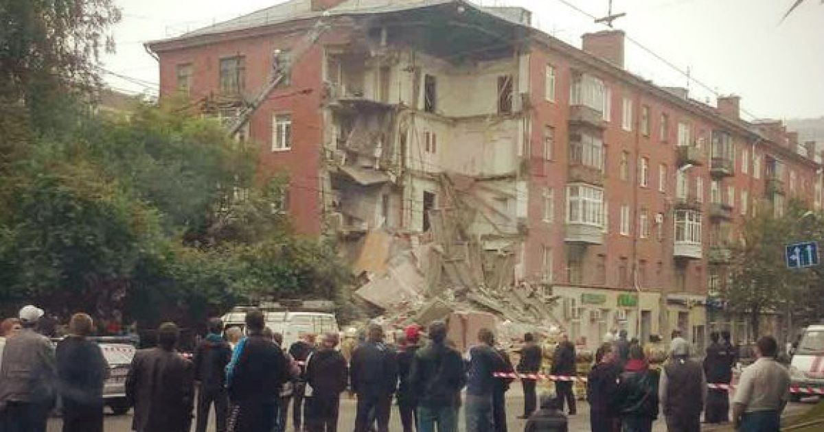 В 4 утра в Перми рухнул дом / © vk.com/Мой город - Пермь