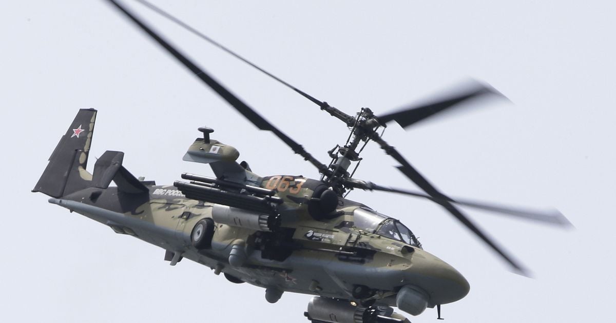 Украинские военные сбили вражеский вертолет Ка-52, в котором погиб полковник Виталий Табачников