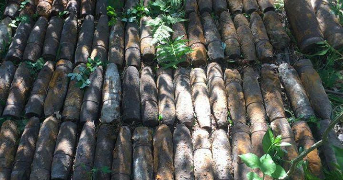 Снаряди часів Другої світової у Києві