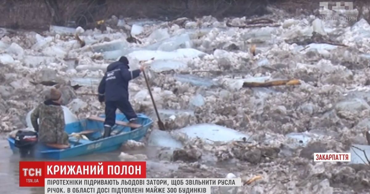 Льодова стихія: Закарпаття запросило допомогу на Львівщині та рахує мільйонні збитки