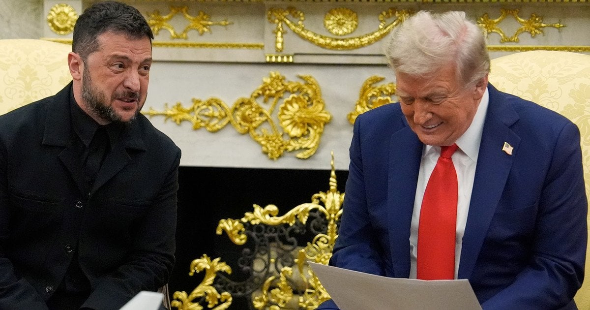 Президент України Володиир Зеленський та президент США Дональд Трамп