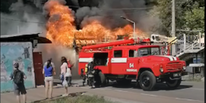 Під Києвом спалахнув ринок: з'явилося відео