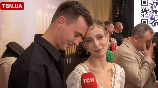 Поліна Василина та Максим Рягін / © Скриншот з проєкту "Наодинці з Гламуром"