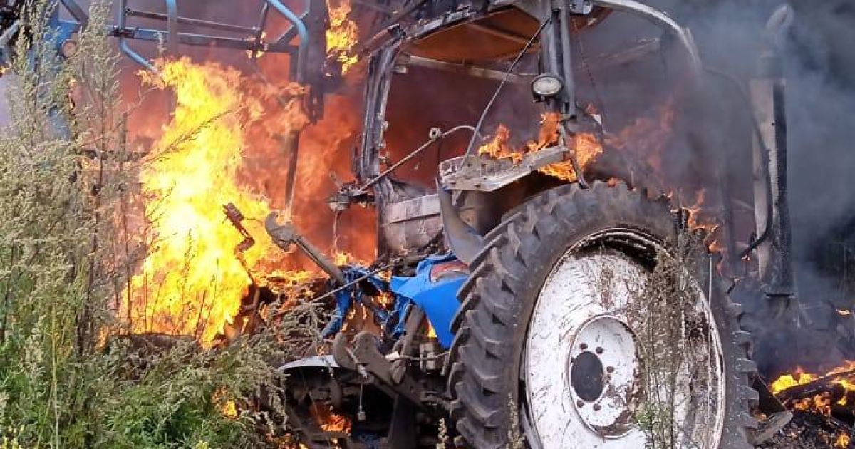 У Рівненській області на міні підірвався трактор