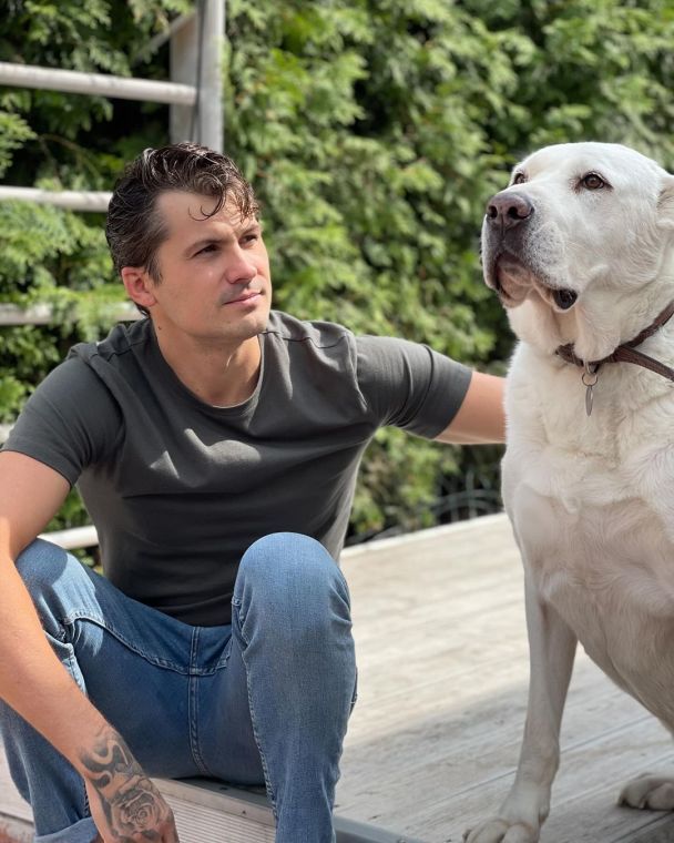 Євген Кот з дружиною / © instagram.com/tatarintseva_official