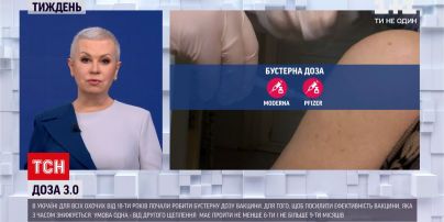 Бустерную дозу вакцины получили около 95 тысяч украинцев | Коронавирус в Украине
