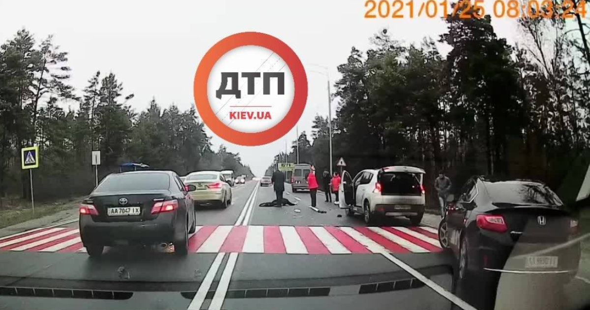 Сразу три аварии с пострадавшими произошли сегодня в Киеве