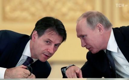 Дружба з Путіним і спроби втягнути ЄС у діалог із РФ. Прем'єр Італії похизувався візитом до Москви