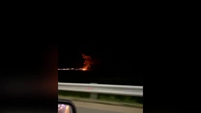 У Мережі показали яскраві кадри падіння російського Ту-22М3