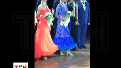 Дочь Калетника победила на турнире по бальным танцам