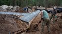 Пограничники обустраивают так называемую «килзону» с противотанковыми рвами