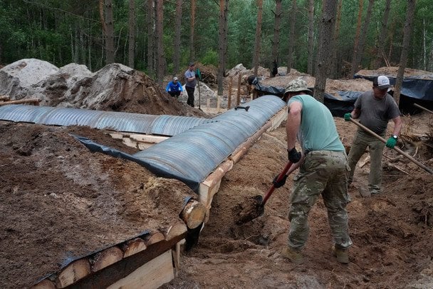 25 липня 2026. Укріплення та захист кордон із Білорусією триває на тлі інформації про загрозу. / © Associated Press