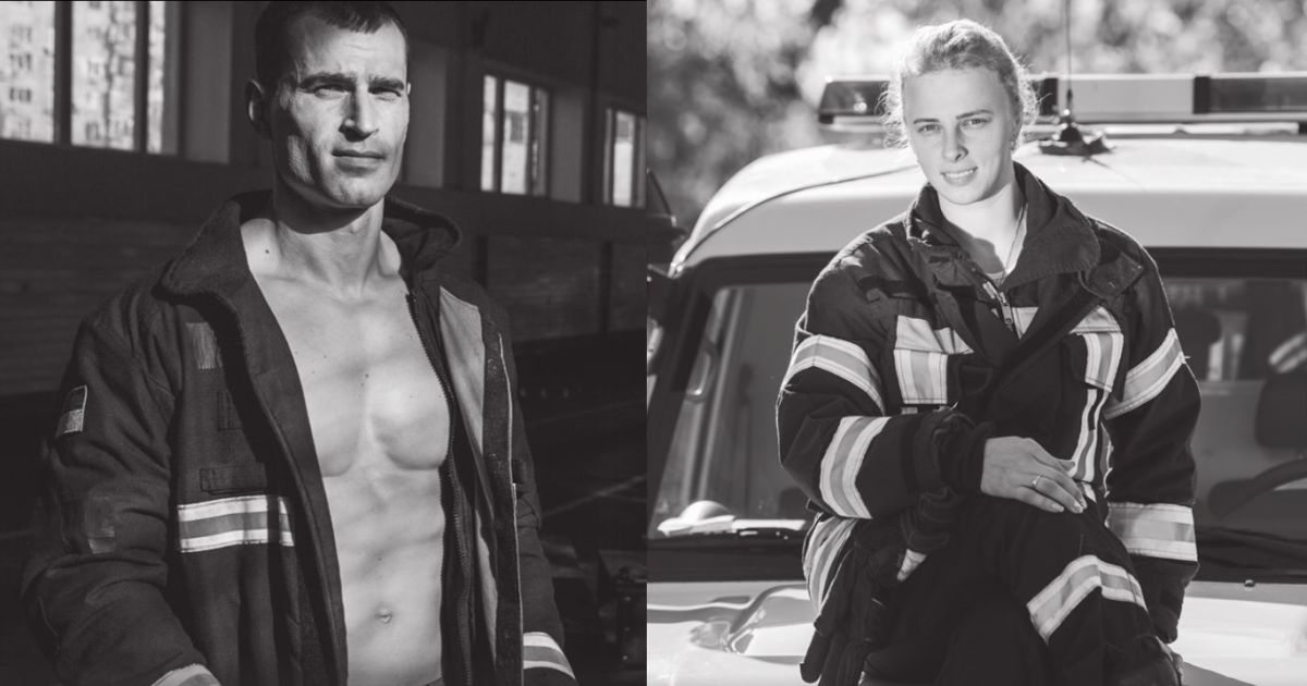 Сталеві м’язи і щирі усмішки. Київські пожежники зробили гарячий календар на 2020 рік