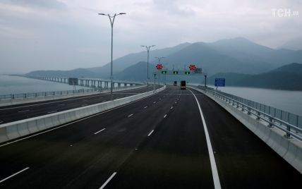 В Китае откроют самый длинный в мире морской мост: главное о рекордном сооружении. Инфографика