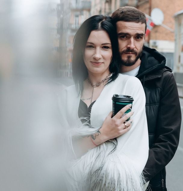 Анастасия Приходько с мужем / © instagram.com/prykhodko_official