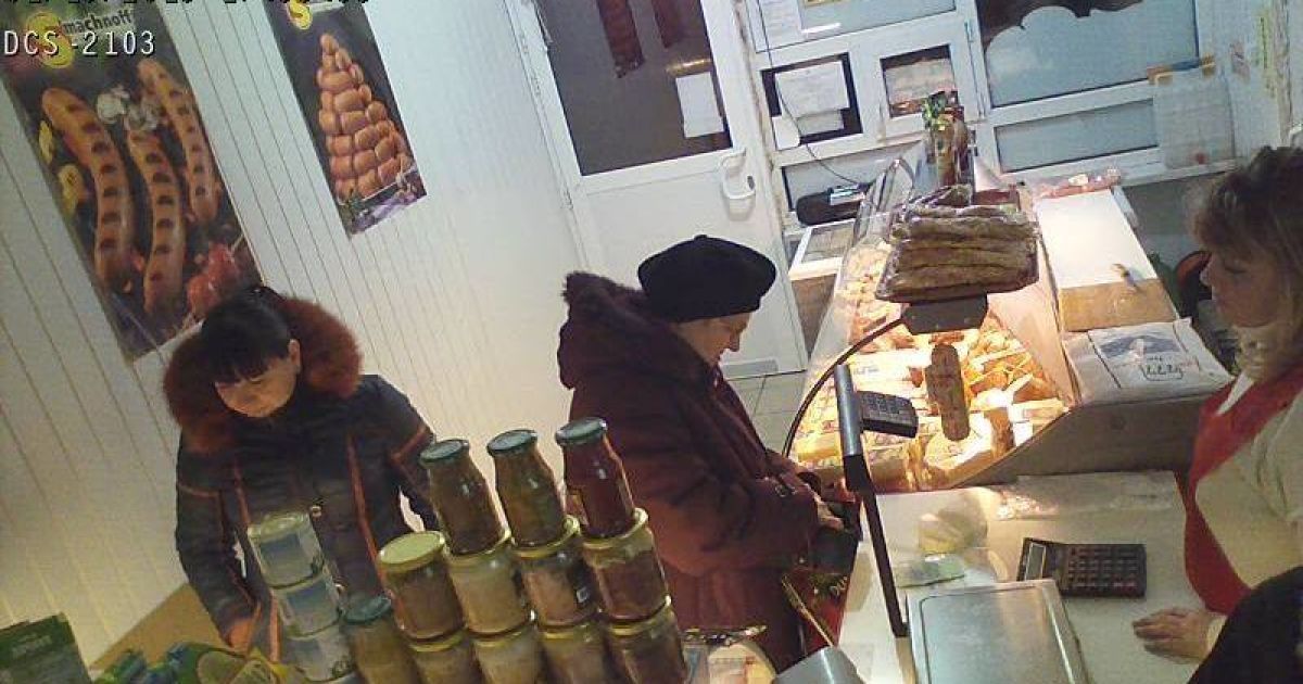 Український хакер показав магазин в Луганську із полицями повними харчів