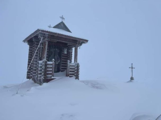 Погода на горі Піп Іван 12 листопада 2023 / © 