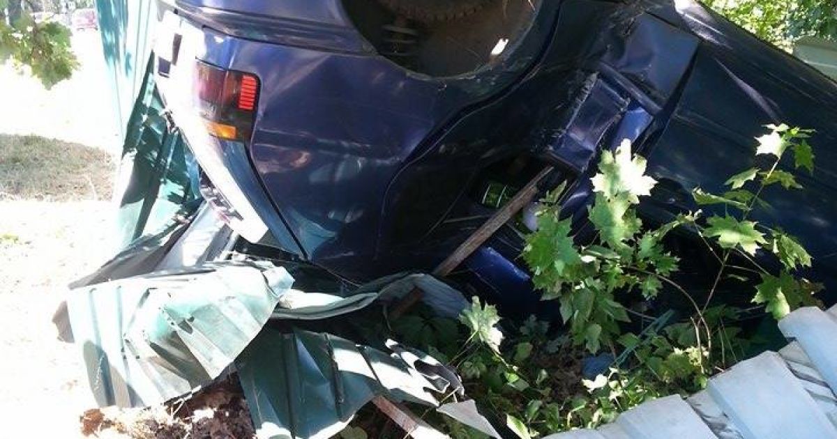 Винуватець аварії з місця події поїхав