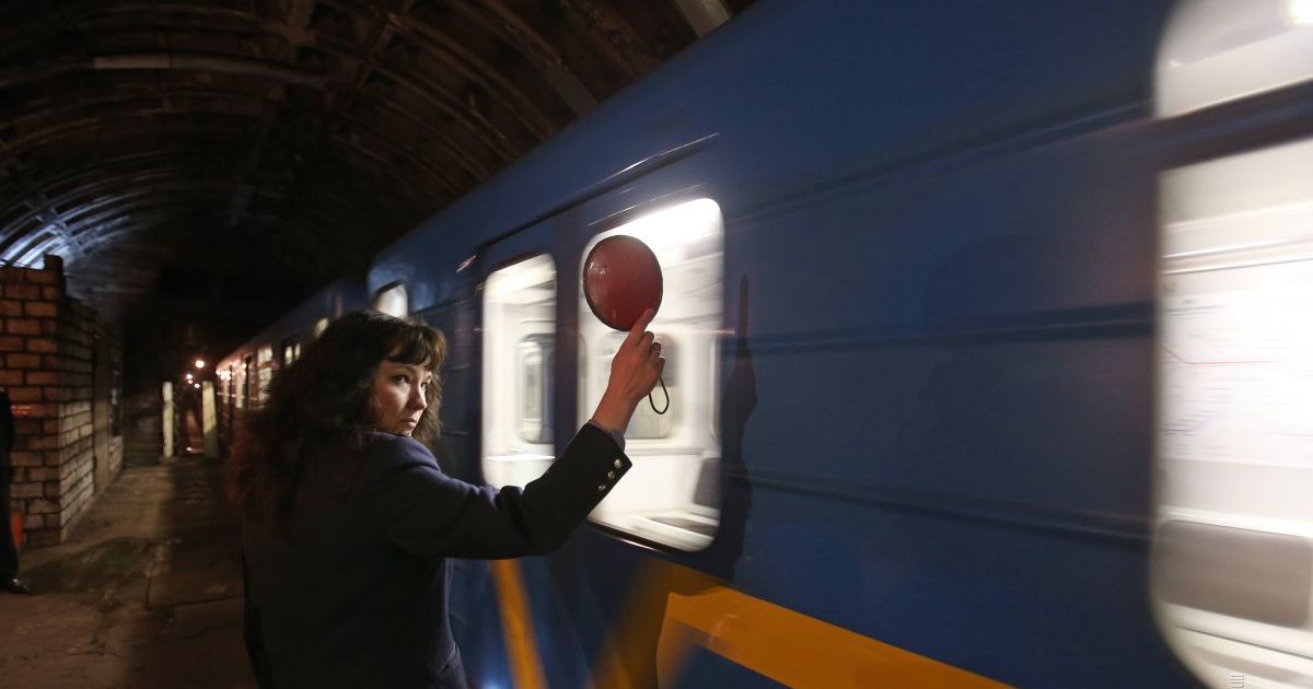 В киевском метро нашли беспилотник