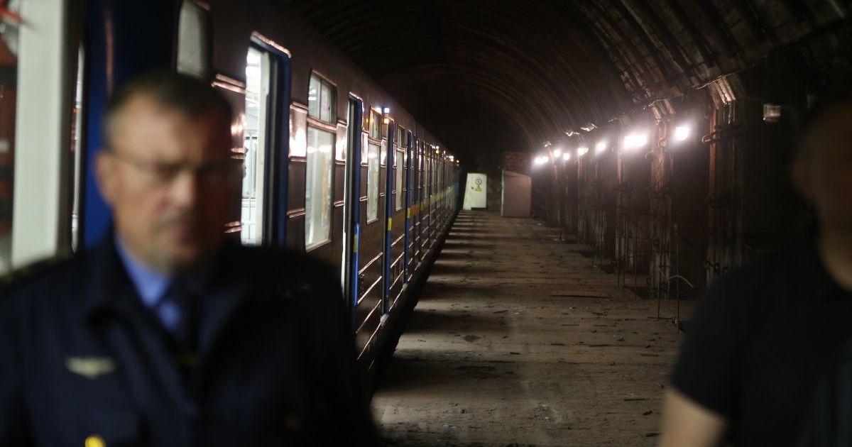 Недостроенная станция метро "Львовская брама" в Киеве / © УНИАН