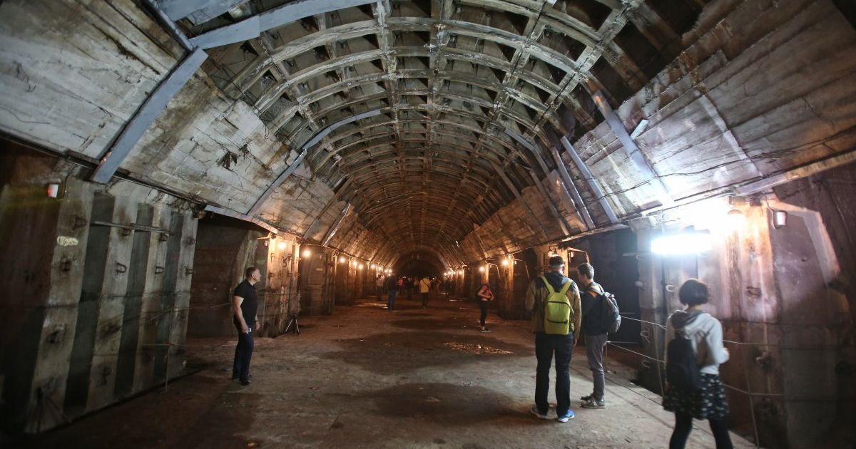 Недостроенная станция метро "Львовская брама" в Киеве / © УНИАН