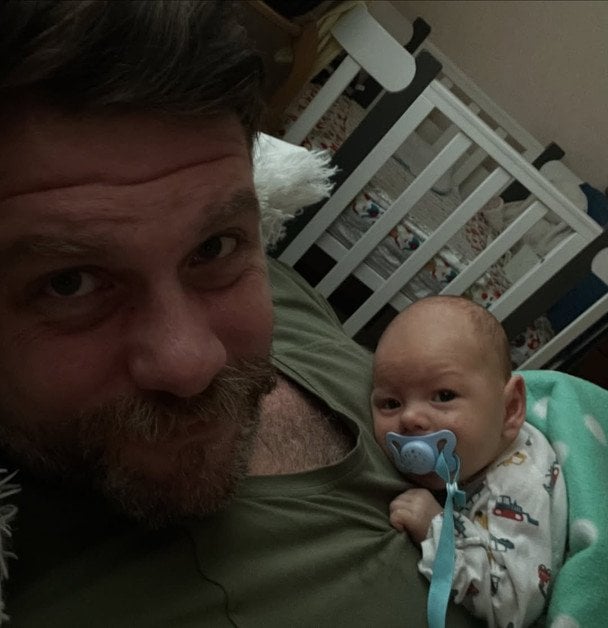 Володимир Ращук із сином від Вікторії Білан / © instagram.com/volodymyr_rashchuk