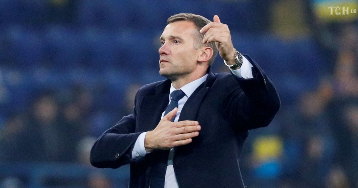 Шевченко поблагодарил игроков сборной Украины мощной речью в раздевалке