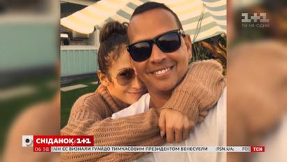 Дженнифер Лопес чувственно поздравила любимого с их годовщиной