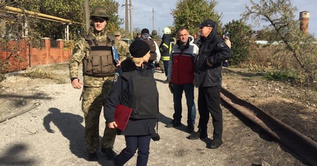 Последствия обстрела Талаківки / © facebook.com/Вячеслав Аброськин